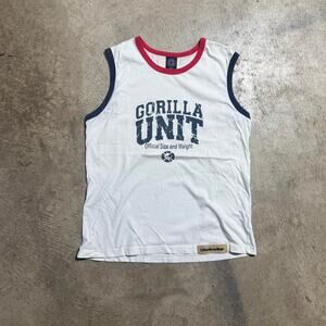 Vintage VTG Y2K G Unit Graphic Tank Top Shirt
